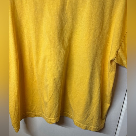 Bobbie Brooks Yellow Cotton Blend Boxy Fit Tropical Fish Sparkly T Shirt OS - Picture 10 of 13